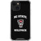 North Carolina State University NC Wolfpack iPhone 14 Clear Case